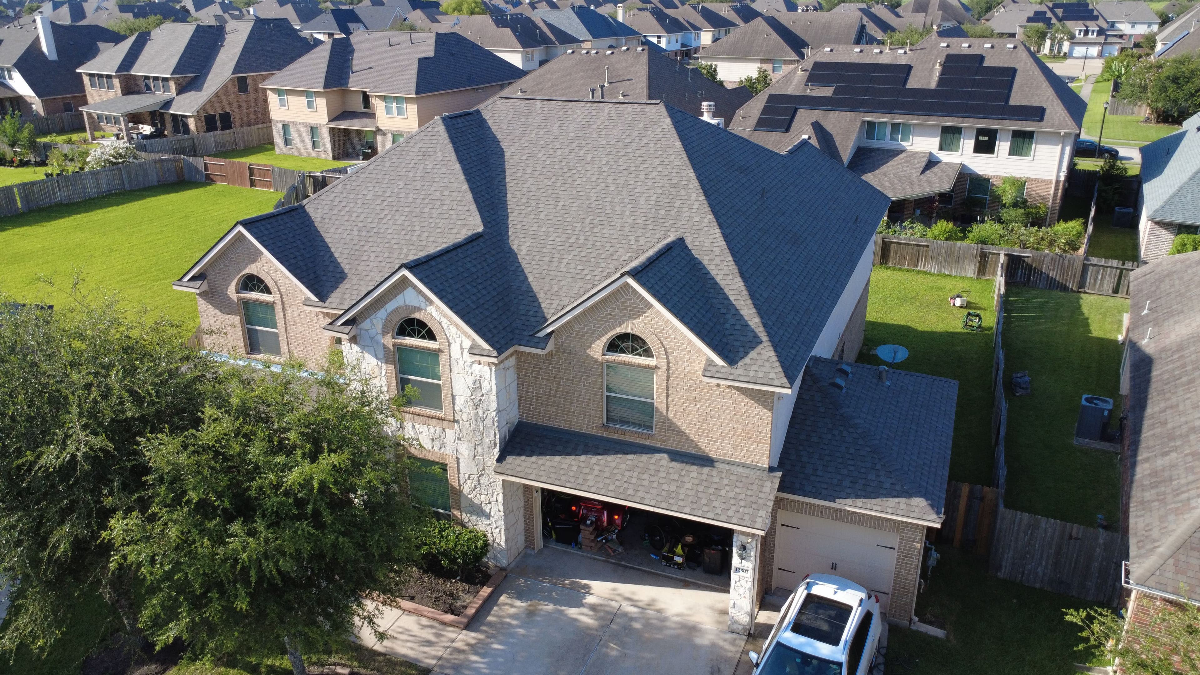 Project 6,800 Sq Ft Roof Replacement in Spring Covered by USAA image