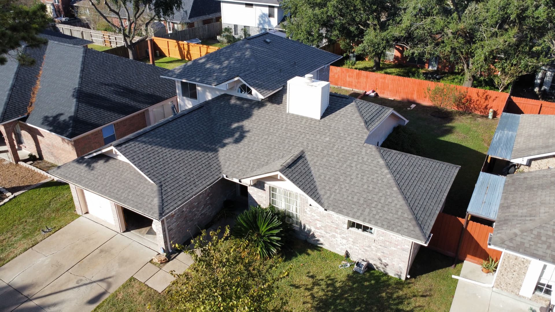 Roof Replacement with Tamko Titan XT Shingles in Jersey Village TX