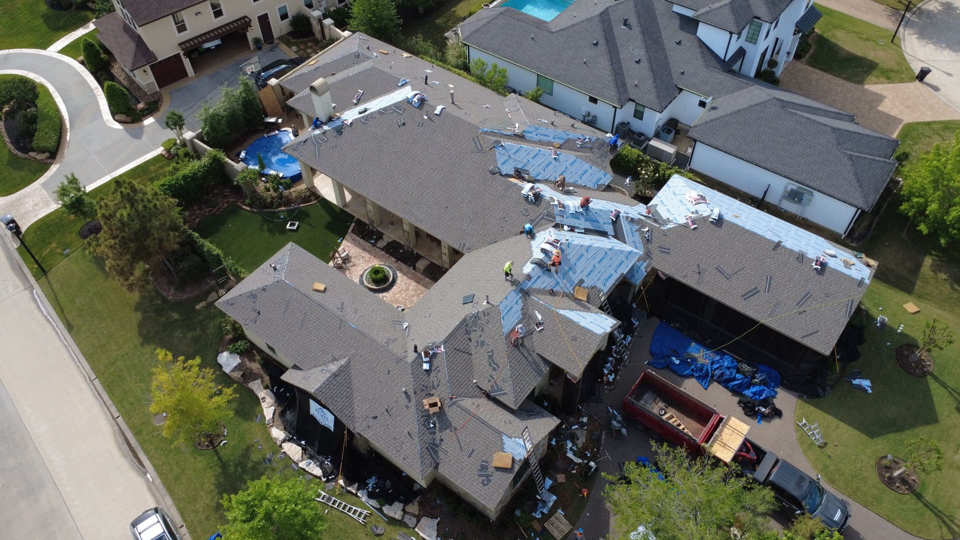 Gallery photos for 12,000 Sq. Ft. Full Roof Replacement Done in One Day: Image #2