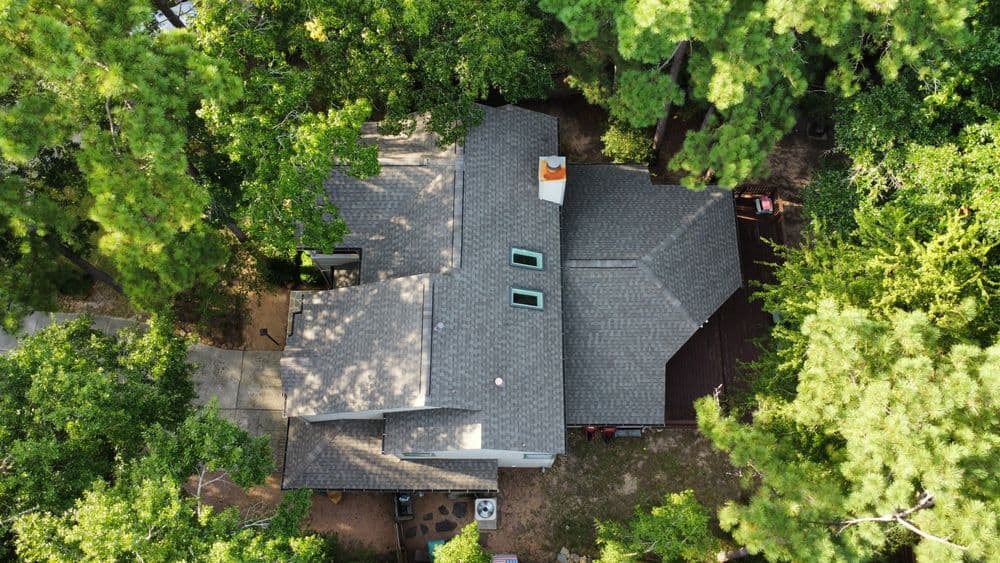Full Roof Replacement in The Woodlands TX with Tamko Titan XT Shingles